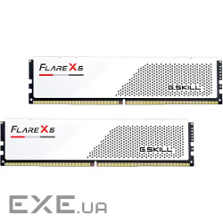 Модуль пам'яті G.SKILL Flare X5 Matte White DDR5 6000MHz 32GB Kit 2x16GB (F5-6000J2836G16GX2-FX5W)