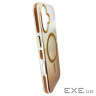Чохол до мобільного телефона BeCover FIBRA Shock-Proof MagSafe Apple iPhone 17 Gold (715444)