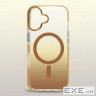 Чохол до мобільного телефона BeCover FIBRA Shock-Proof MagSafe Apple iPhone 17 Gold (715444)