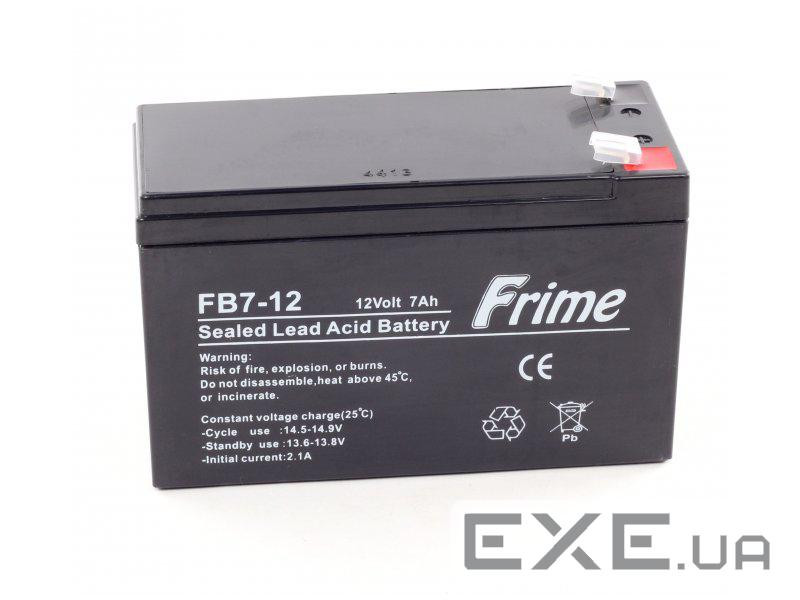Батарея Frime 12В 7 Ач (FB7-12)