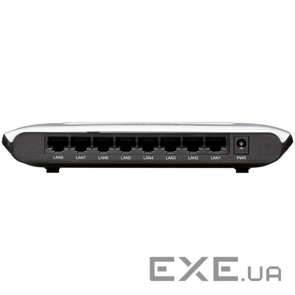 Перехідник мережевий RJ45 GigaLAN 1x8 (Switch),10/100/1000Mbps GreenPower CE,сірий (75.09.3373-1) (75.09.3373-1)