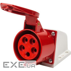 Портативна розетка 32A 3P+PE+N 380V IP44 (125) (LX-125)