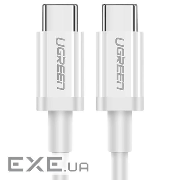 Дата кабель USB-C to USB-C 1.0m US264 ABS Shell White Ugreen (60518)
