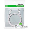 Дата кабель USB-C to USB-C 1.0m US264 ABS Shell White Ugreen (60518)