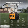 Генератор інверторний БЕНЗИНОВИЙ MXR3500 (3 kW), однофазний, 220V, 50Hz, об&apos,єм бака 4л, ручний