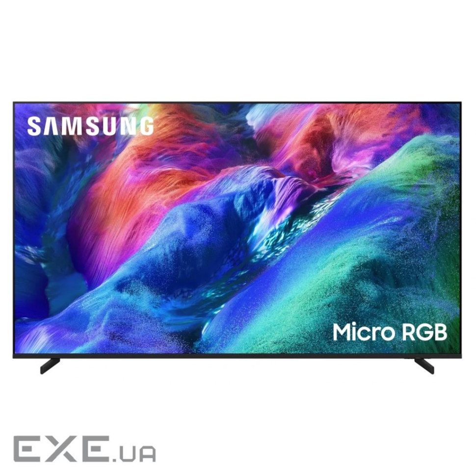 Телевізор 55 Samsung Micro RGB 4K 100Hz (up to 144Hz) Smart Tizen Black (MRE55R85HAUXUA)