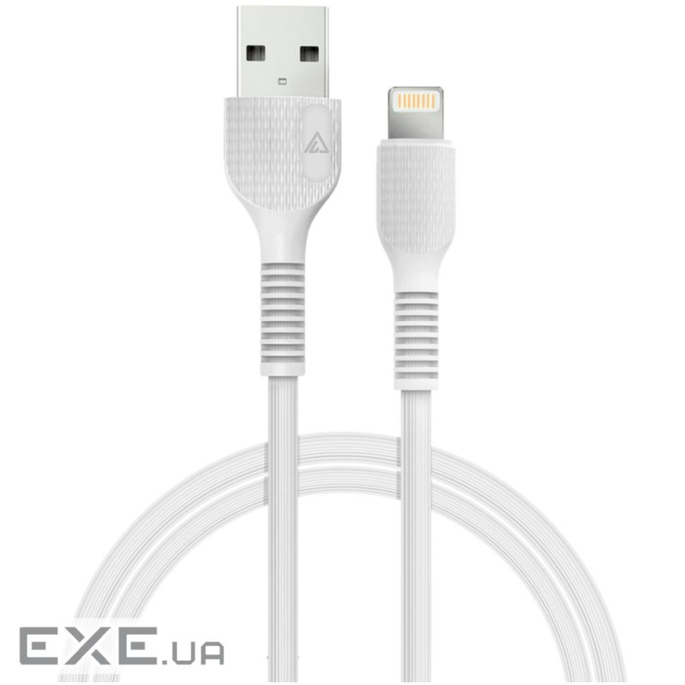 Кабель ACCLAB AL-CBCOLOR-L1WT USB - Lightning (M/M), 1.2 м , White (1283126518225)