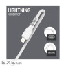 Кабель ACCLAB AL-CBCOLOR-L1WT USB - Lightning (M/M), 1.2 м , White (1283126518225)