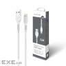 Кабель ACCLAB AL-CBCOLOR-L1WT USB - Lightning (M/M), 1.2 м , White (1283126518225)