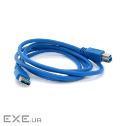 Кабель для принтера USB 3.0 AM/BM 1.5m blue Voltronic (YT-3.0AM\BM-1.5BL) (YT-3.0AM\BM-1.5BL)