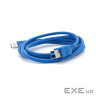 Кабель для принтера USB 3.0 AM/BM 1.5m blue Voltronic (YT-3.0AM\BM-1.5BL) (YT-3.0AM\BM-1.5BL)