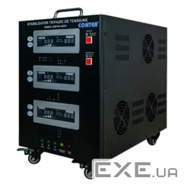 Стабілізатор напруги Conter MSER-30KVA / 24KW-400V-V2 трифазний, сервоп (MSER-30KVA / 24KW- 400V-V2)