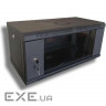 Шафа настінна Hypernet 4U 19" 600x350 (WMNC-350-4U-FLAT-BLACK)
