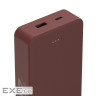 Батарея універсальна Hama 20000mAh, 15W/5V/3A, USB-C, USB-A, red (00201717)
