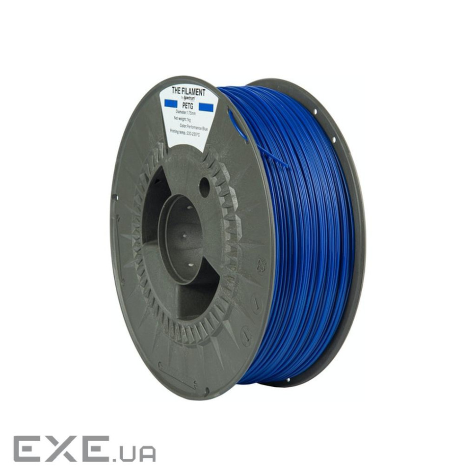 Пластик для 3D-принтера The Filament PETG 1.75mm PERFORMANCE BLUE 1kg (TF-24019)