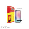 Чохол до мобільного телефона Dengos Kit for Samsung Galaxy A24 case + glass (Black) (DG-KM-15)