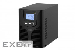 ДБЖ безперервної дії (Online) 2E OD1000, 1000VA/900W, LCD, USB, USB, 2xSchuko (2E-OD1000)