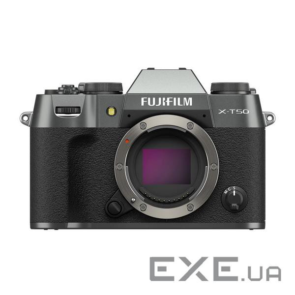 Цифрування. фотокамера Fujifilm X-T50 Body Charcoal silver (16828375)