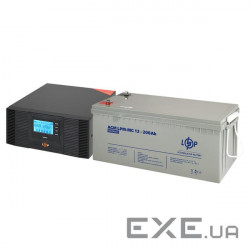 LogicPower B1500 Backup Kit + 2400W Multi-Gel Battery (20002)