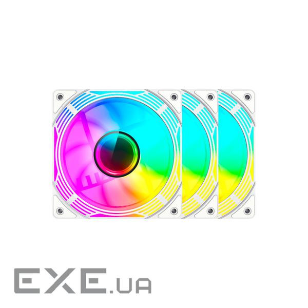 Комплект вентиляторів GAMEMAX KF300R White 3-Pack
