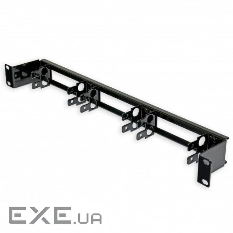 Тримач 6 плінтів 19" 1U чорний (CMS-1U6PH-BK) (CMS-1U6PH-BK)