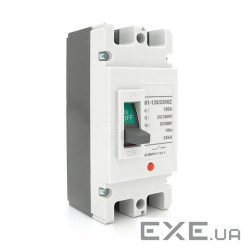 Двополюсний автомат постійного струму MCCB M1-125 / 2300Z, 100A, DC550-1500V (M1-125 / 2300Z / 100A) MCCB M1-125 / 2300Z