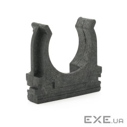 Кріплення для гофри / труби чорна 50мм (пач. 25шт. ціна за пачку) (YT21306 50мм)