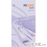 Дата кабель USB-C to Lightning 1.0m 3A purple Essager (EXCTL-CH05)
