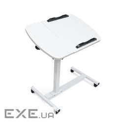 Стіл-підставка для ноутбука, приліжковий, регульована висота-70-90 см, стільниця-60х40см, (YT-TB60W) , (YT-TB60W)
