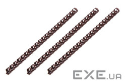 Пластикові пружини для біндера 2E, 25мм, шоколад, 50шт (2E-PL25-50CH) (2E-PL25-50CH)