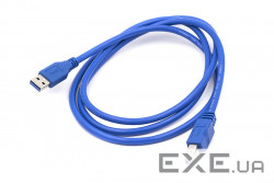 Дата кабель USB 3.0 AM to BM 1.5m PowerPlant (CA911110)