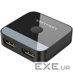 Switch HDMI 2.0 UHD 4K 60Hz 3D, HDCP, 1080P перемикач довнаправлень 2in 1out Vention (AKOB0)