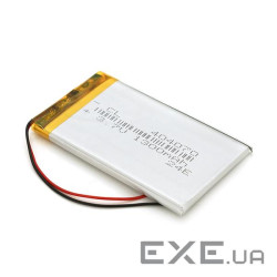 Літій-полімерний акумулятор 4*40*70mm (Li-ion 3.7В 1300мА&middot,год) (044070) ) (044070)