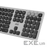 Клавіатура ножнична 2E KS270 105key, WL/BT, EN/UK, сіро-чорний (2E-KS270WBGR UA) (2E-KS270WBGR UA)