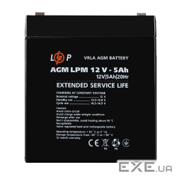 Аккумулятор AGM LPM 12V - 5 Ah (42055)