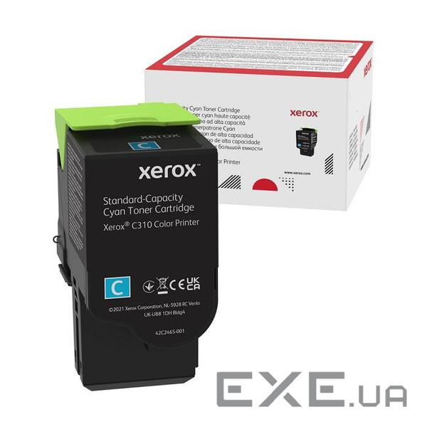 Тонер-картридж Xerox C310/C315 2K Cyan (006R04361)