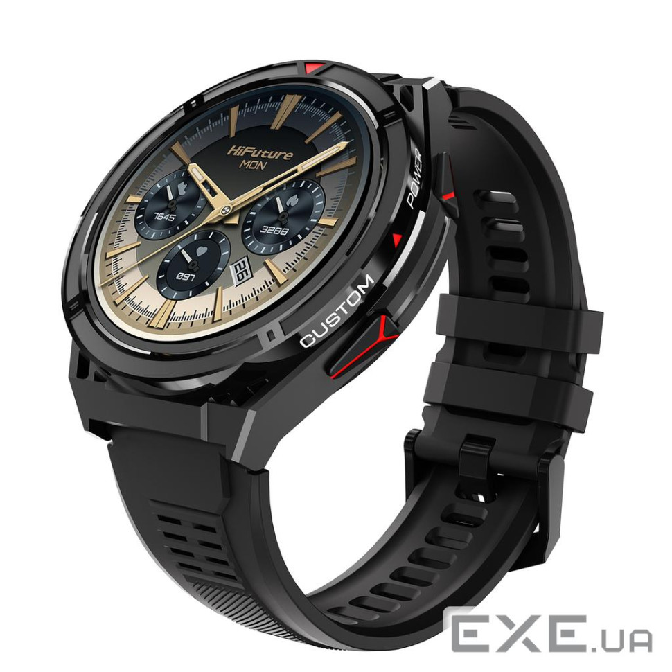 Смарт-годинник HiFuture active black-red (active.black-red)