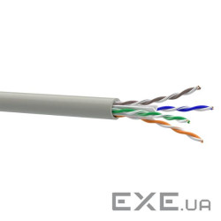 Кабель Одескабель КПВ-ВП (250) 4 * 2 * 0,51 (U / UTP-cat.6), CU, для внутр. робіт, 305м. (7931196) . (7931196)