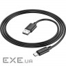 Кабель HOCO X88 Gratified USB-A to Type-C 1м Black (6931474783349)