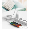 Кабель XO NB235 Zebra Series Braided USB-A to Micro - 1m (NB235_M_White)