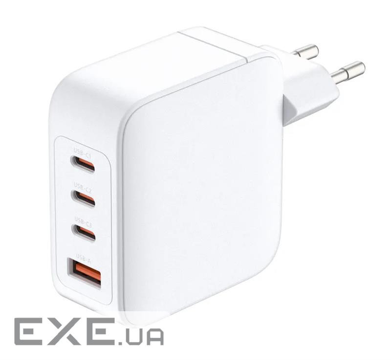 Зарядний пристрій D-Link 3xUSB-C + 1xUSB PD140W GaN white (DCF-141)