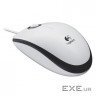 LOGITECH Corded Mouse M100 - EMEA - WHITE (910-005004)