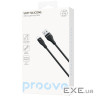 Кабель Proove Soft Silicone USB to Lightning 2.4A (2m) black (CCSO20001121)