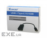 Перехідник USB-C to HDMI Viewcon (TE385)