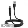 Кабель Proove Soft Silicone Type-C 2.4A (1m) black (CCSO20001201)