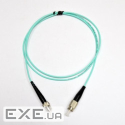 Патчкорд FC/UPC-ST/UPC MM (OM3) 1м Simplex (UPC-1FCST(MM)S(FW))