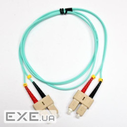 Патчкорд SC / UPC-SC / UPC MM (G50-OM3) 3м Duplex (UPC-3SCSC(MM)D(FW))
