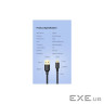 Дата кабель USB 2.0 AM to Mini 5P 1.0m US132 black Ugreen (10355)