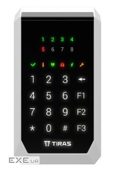 Бездротова сенсорна клавіатура Тирас Tiras TIras X-Pad white