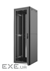 Шафа MIRSAN 19, 36U, GTN, перфоровані двері, 600x600 мм, максимально 1000 к (MR.GTN36U66DE.01 PRF63)